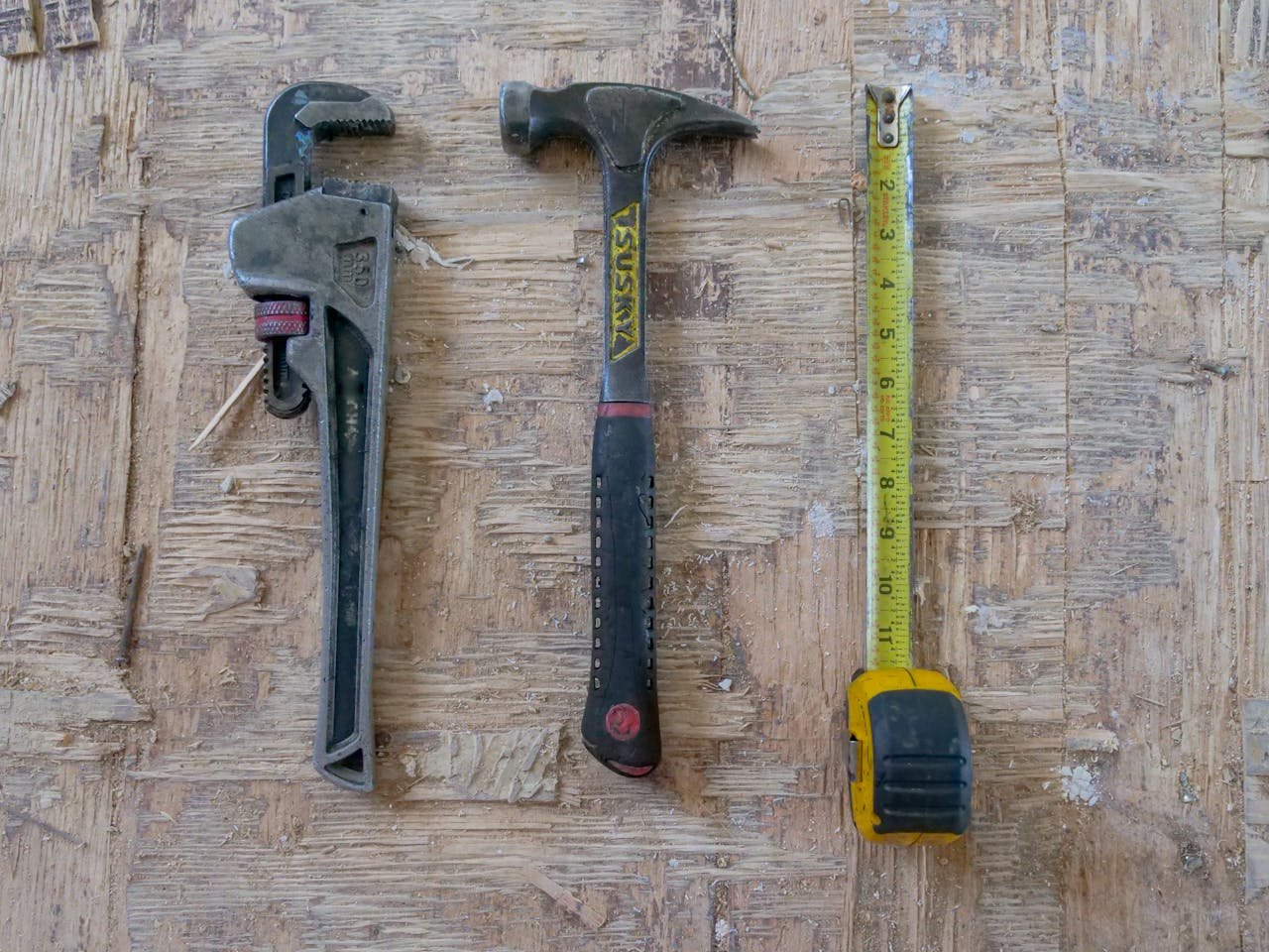 Close Up Photo of Handyman Tools