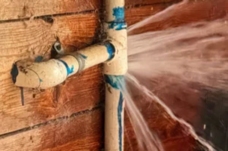 Emergency pipe leak repair and slab leak detection in Las Vegas home